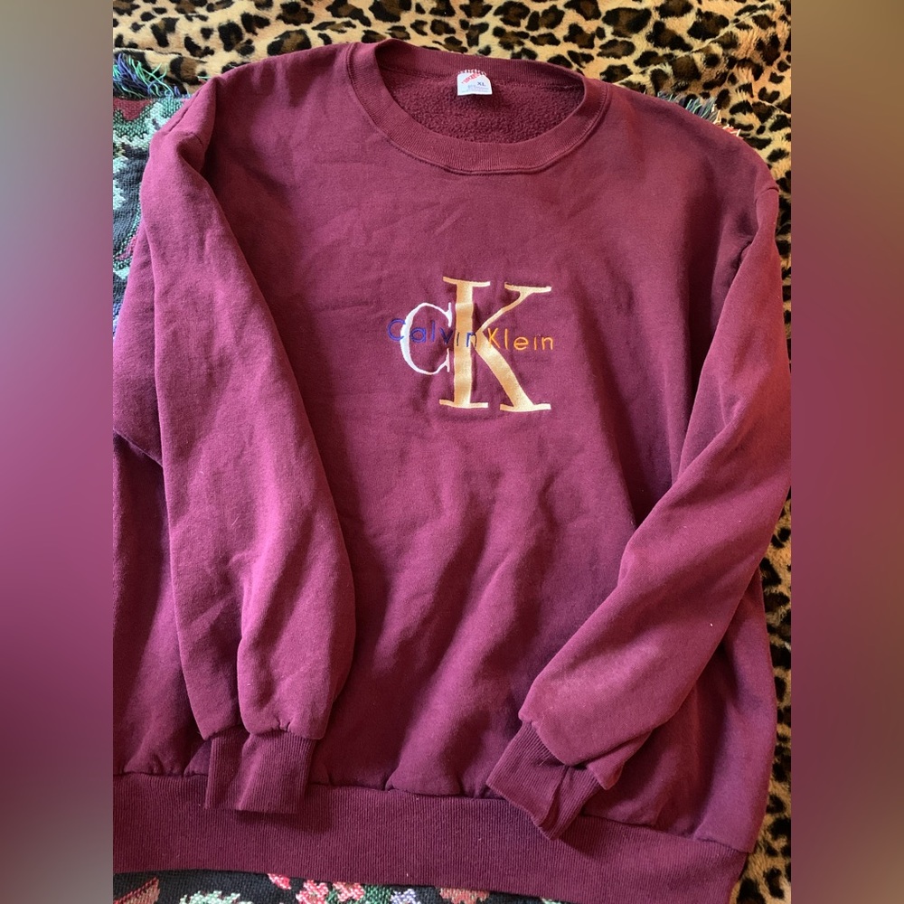 Vintage Calvin Klein crew neck